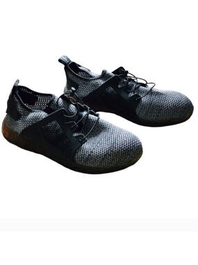 Safety shoes steel toe color black and grey size 43